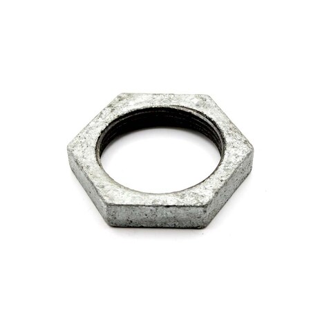 Thrifco Plumbing 1 Inch Galvanized Steel Hex Locknut 5219007